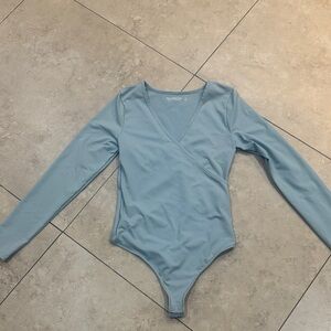 Abercrombie & Fitch Light Blue Kids Bodysuit